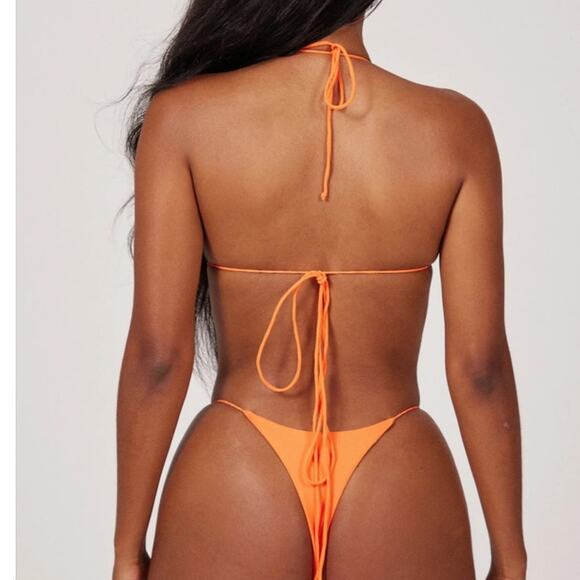 Mars the Label Teeny Bikini In Orange size 4 - Picture 6 of 11